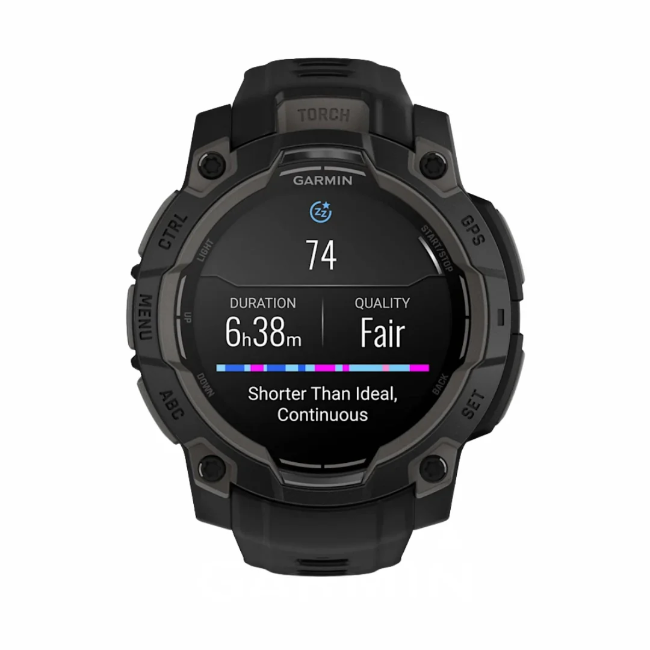 Garmin Instinct 3 Amoled 45 mm Smart Watch - Black | 010-02936-00 - Image 3