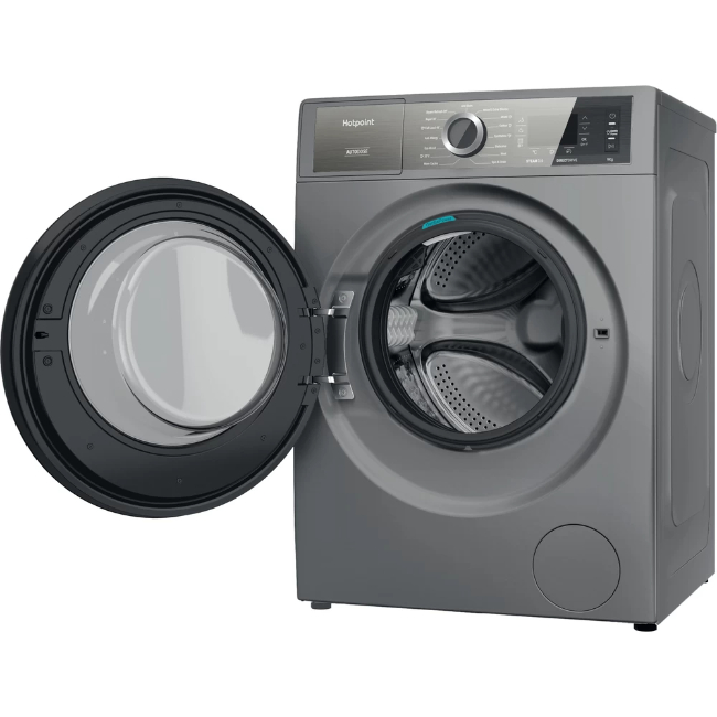 Hotpoint 9KG Heat Pump Dryer - Silver | H8 D94SB UK - Image 3
