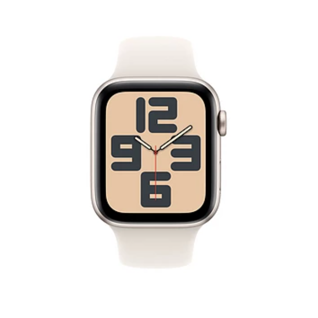 Apple Watch SE GPS 44mm Med/Lrg - Starlight | MXEU3QA-A