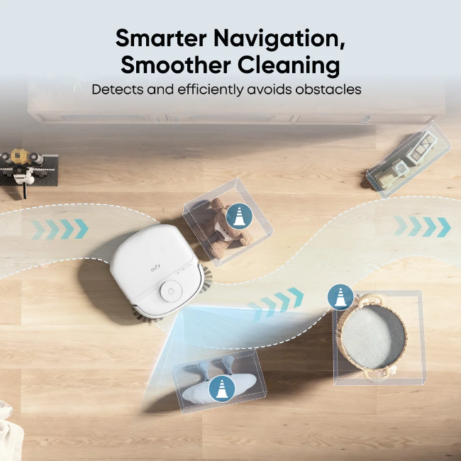 Eufy Omni C28 Robot Vacuum - White | T211AV20 - Image 11