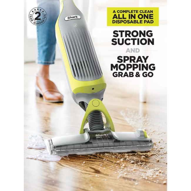 Shark VacMop 2-in-1 Cordless Vacuum Mop with Targeted Spray | VM200UK - Image 2