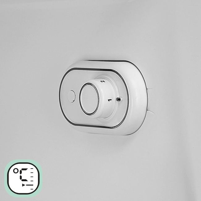 Smeg Freestanding 50's Style Fridge w/ Ice Box - Cream | FAB28LCR5UK - Image 5