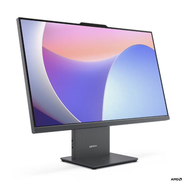 Lenovo 27" Aio Desktop R5|16gb|1tb - Black | F0HQ001GUK - Image 3