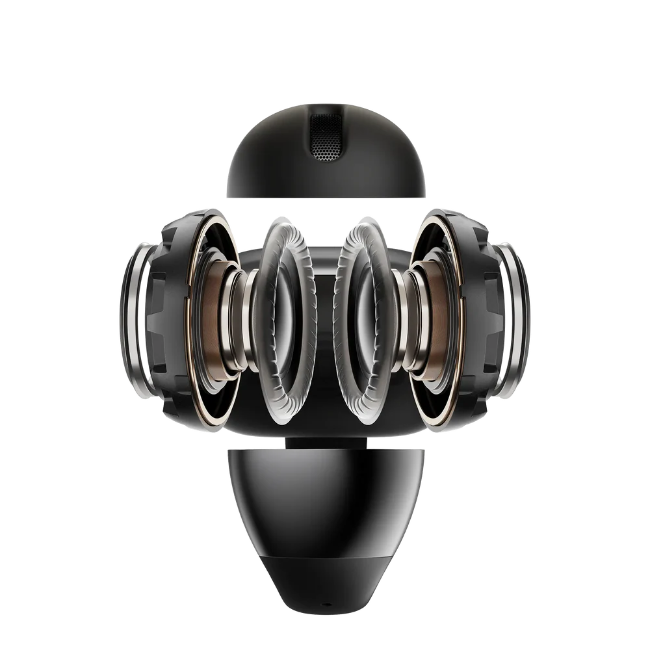 Shokz Open Dots One Earbuds -  Black | E-310-STBK - Image 4