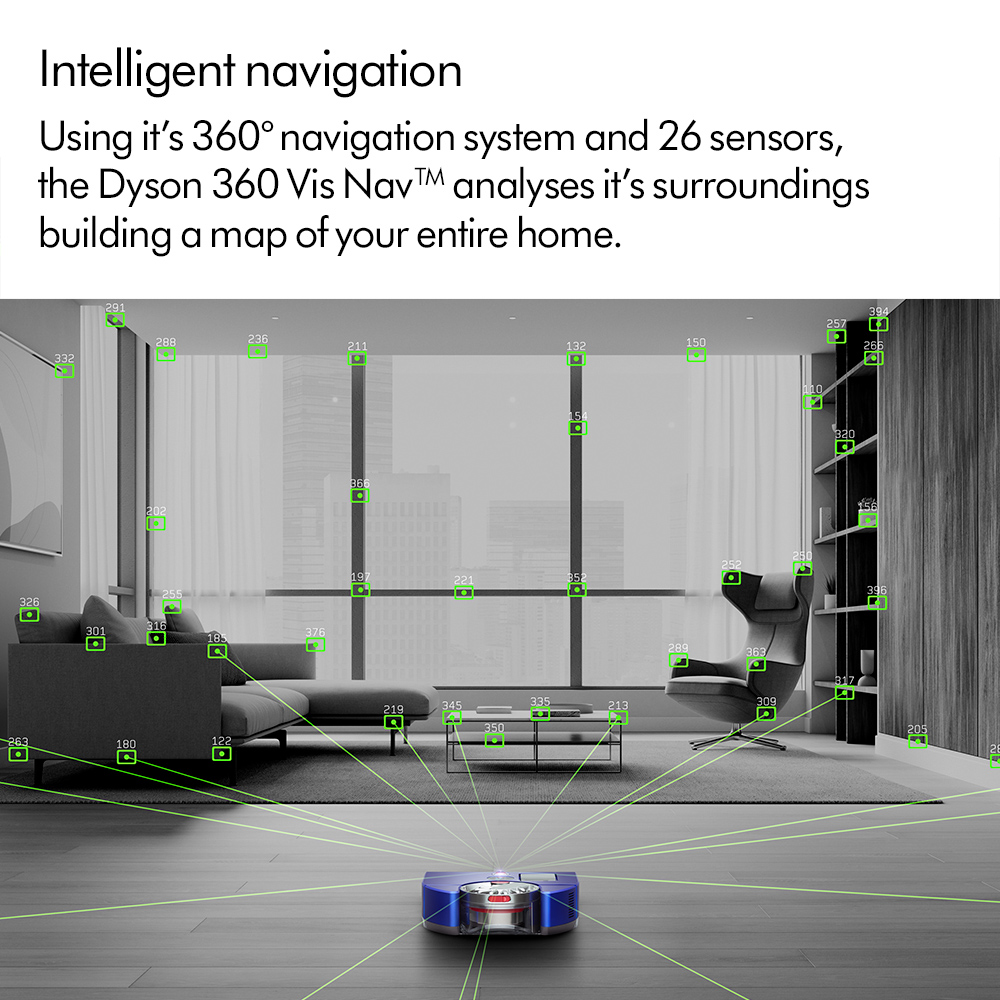 Dyson 360 Vis Nav Robot Vacuum  | 237836-01 - Image 7