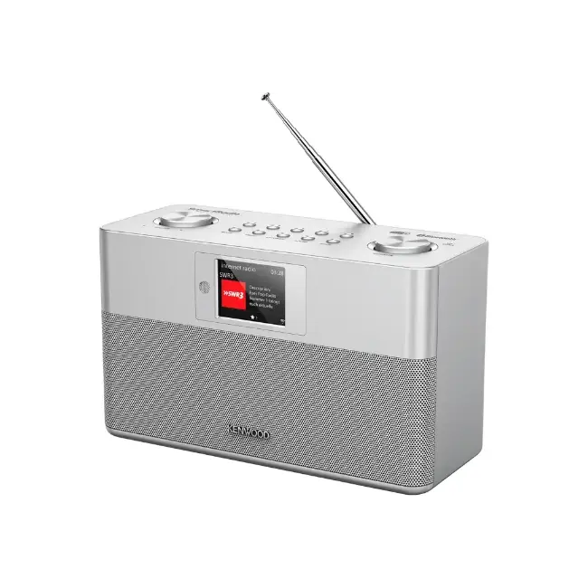 Kenwood Compact Smart Radio | Silver | CR-ST100S-S - Image 3