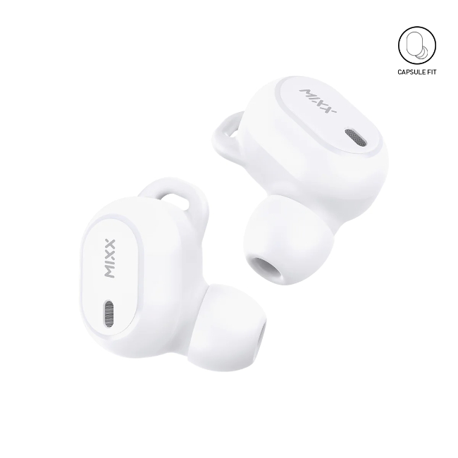 Mixx StreamBuds Dots Charge Wireless Ear Buds - White | SBDT-VW-VW-233 - Image 3