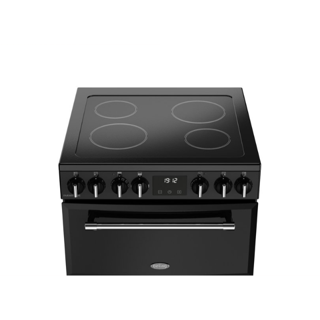 Belling 60cm Farmhouse Style Cooker - Black | FH60EBLK - Image 7