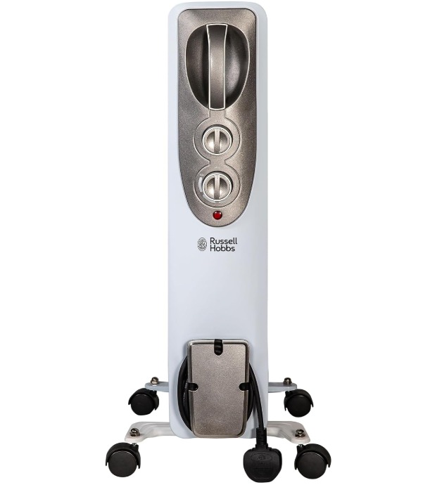Russell Hobbs Oil Radiator 2kw | White | RHOFR5002 - Image 2