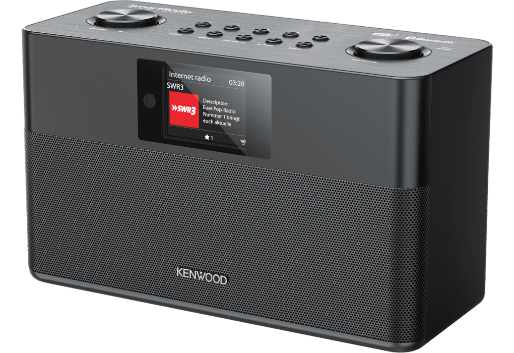 Kenwood Compact Smart Radio - Black | CR-ST100S-B - Image 6