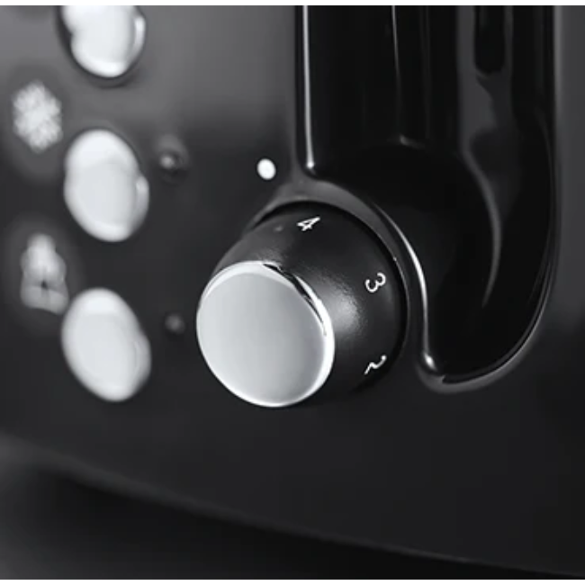Russell Hobs Textures Plus 2 Slice Toaster | Black | 22601 - Image 5