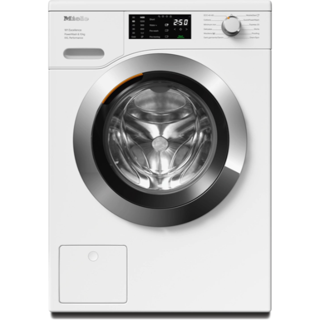 Miele W1 Front-Loader Washing Machine - Lotus White | WEK365WCS - Image 1 Miele W1 Front-Loader Washing Machine - Lotus White | WEK365WCS - Image 1