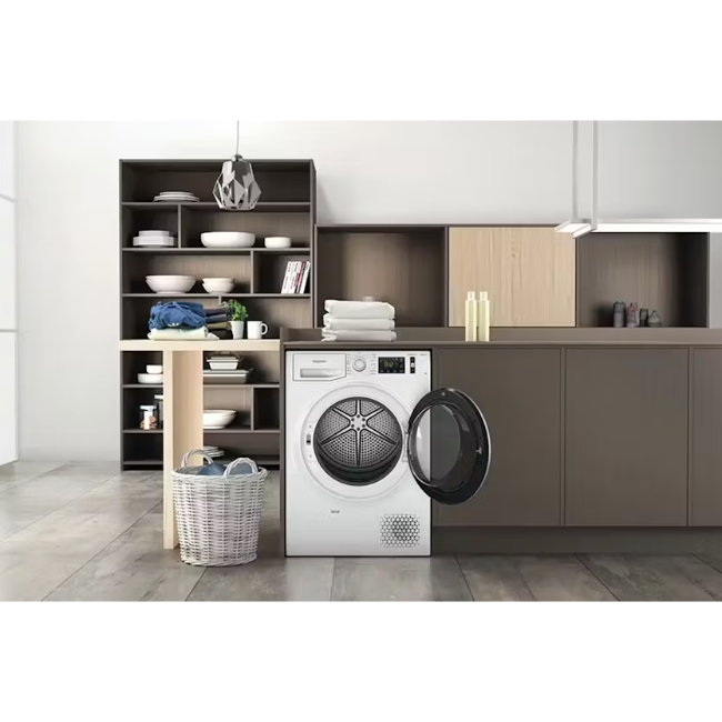 Hotpoint 9kg Heatpump Dryer - White | NTSM1192SKUK - Image 7