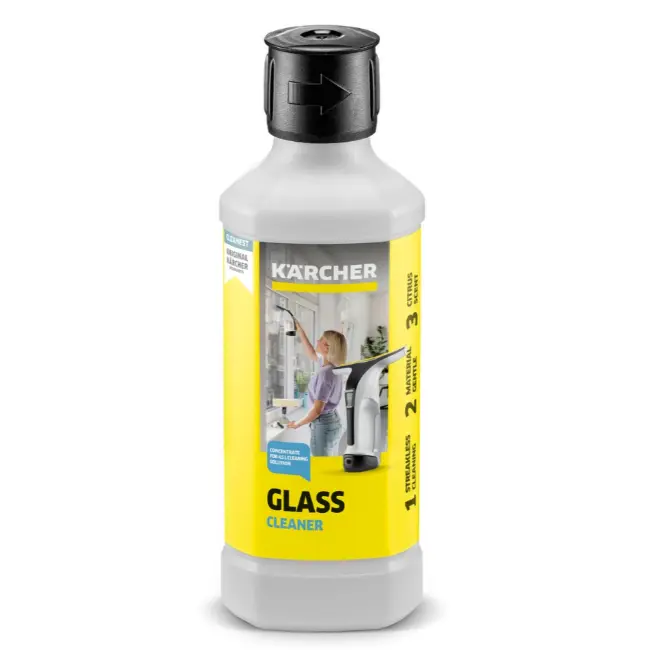 Karcher Glass Cleaner Detergent | 500ml | 6.295-795.0 - Image 1 Karcher Glass Cleaner Detergent | 500ml | 6.295-795.0 - Image 1