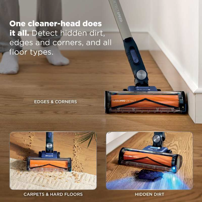 Shark PowerDetect Speed Cordless Vacuum – Ultramarine | IA1241UKT - Image 6