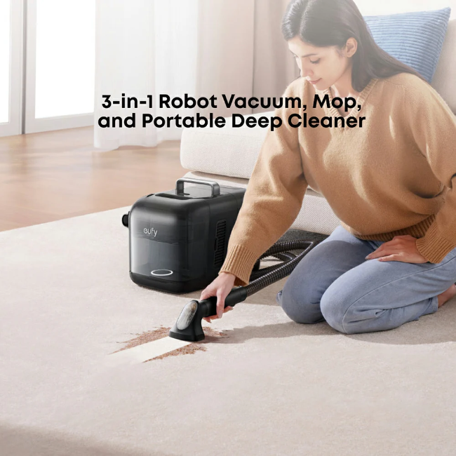 Eufy Robot Vacuum Omni E28 - Black | T2352V11 - Image 5