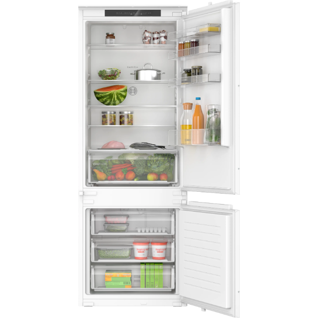 Bosch Series 2 Built In Fridge-Freezer - White | KBN96NSE1G - Image 1