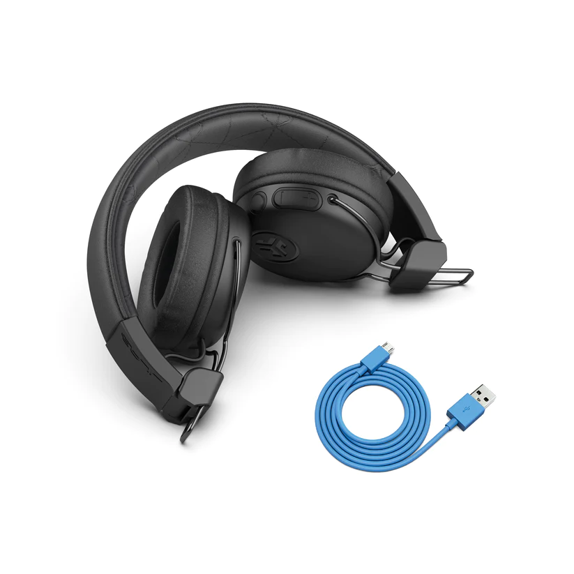 JLab Studio Wireless On-Ear Headphones - Black | HBASTUDIORBLK4A - Image 2