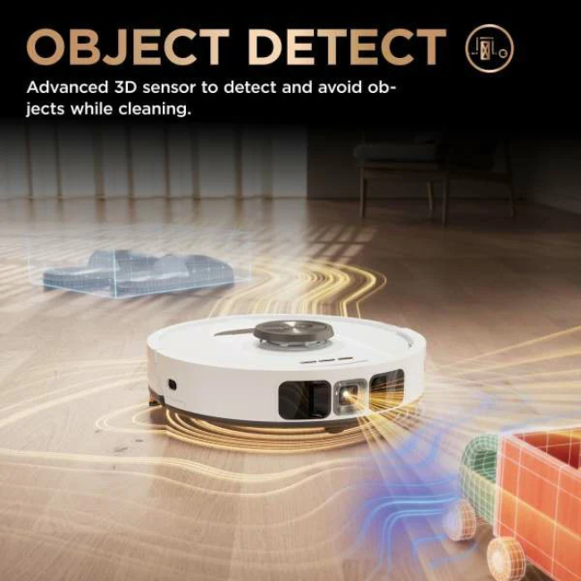 Shark PowerDetect NeverTouch Pro 2in1 Robot Vac & Mop  - White | RV2800ZEUKWH - Image 13