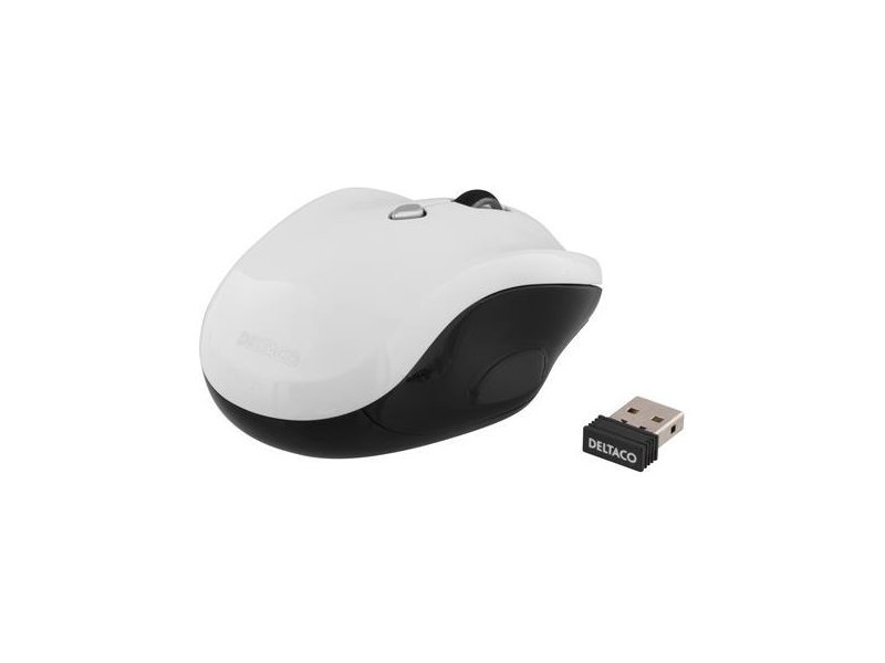 Deltaco Wireless Premium Mouse - White | MS769 - Image 4