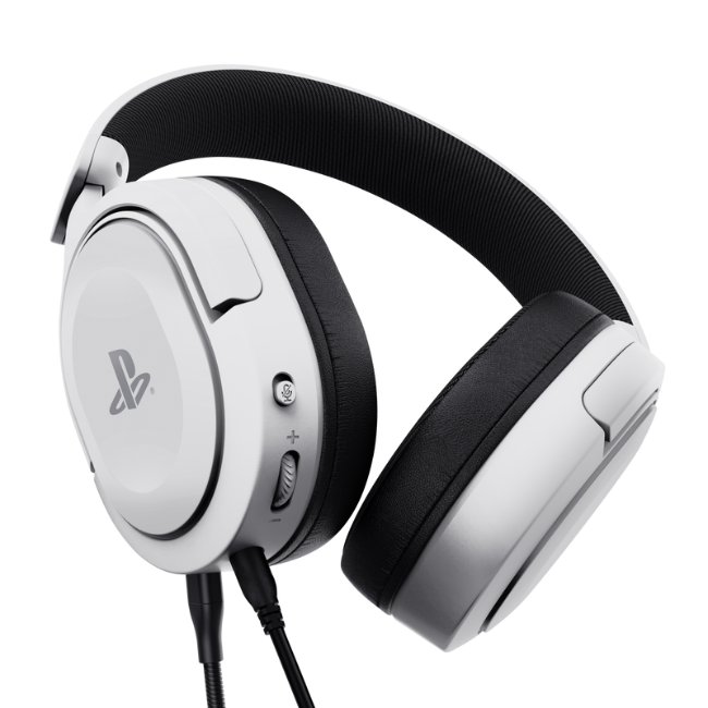 Trust GXT 498 Forta Headset for PS5 - White | T24716 - Image 3 Trust GXT 498 Forta Headset for PS5 - White | T24716 - Image 3