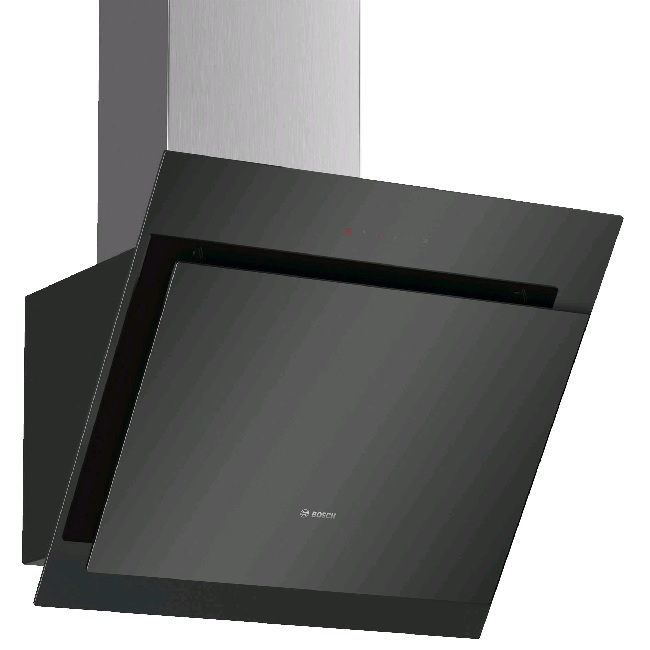 Bosch 60cm Angled Black Glass Wall Hood Ireland