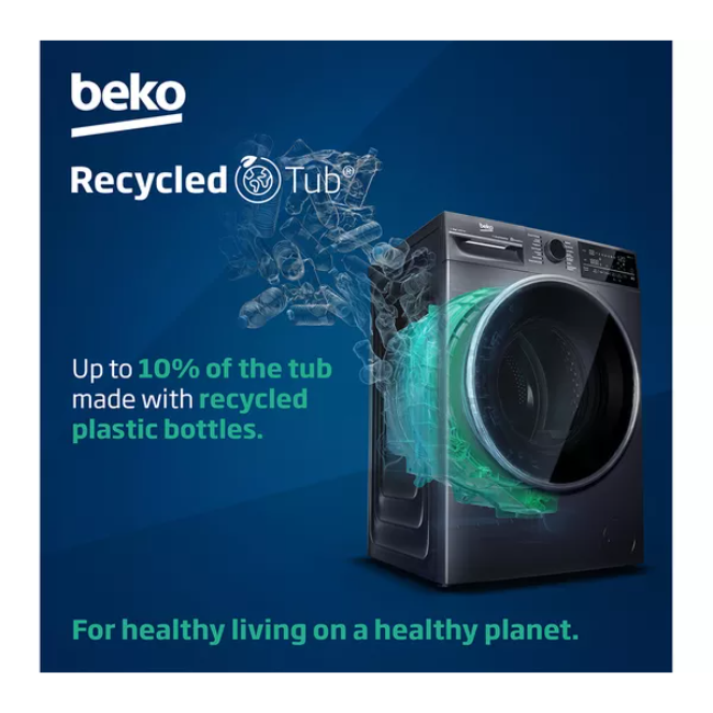 Beko Freestanding 9kg 1400rpm Washing Machine - White | BM3WT3941W - Image 17