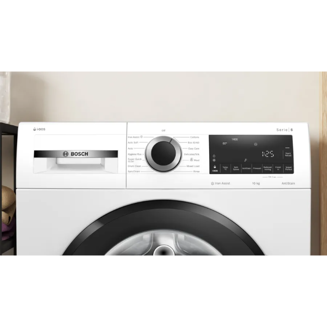 Bosch Series 6 Washing Machine - White | WGG254F1GB - Image 3