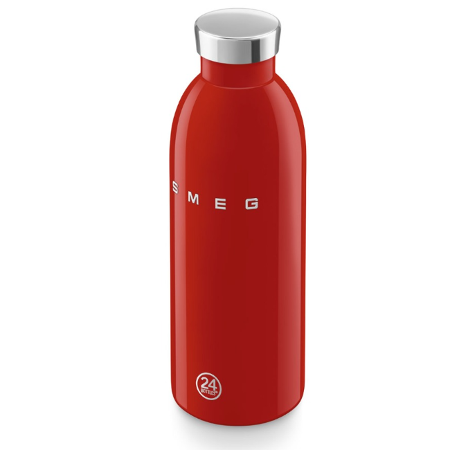 Smeg Insulated Stainless Steel Bottle | 500ml | Red | WBF01RD - Image 2