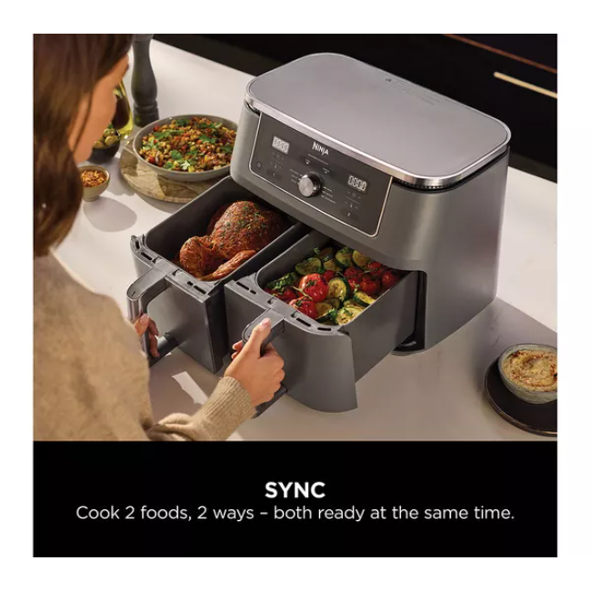 Ninja DualZone Xl 9.5l 2-Drawer Air Fryer | DZ901UK - Image 4