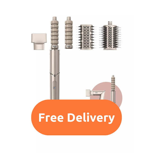 Shark FlexStyle 4-in-1 Air Styler & Hair Dryer - Stone | HD436SLUK