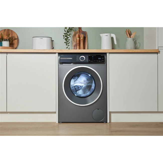Bosch Series 6 Washing Machine 10kg 1400sp - Cast Iron Grey | WGH254ARGB - Image 8