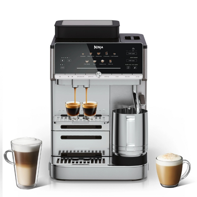 Ninja AutoBarista Automatic Espresso Machine - Grey | AE1001UK - Image 1