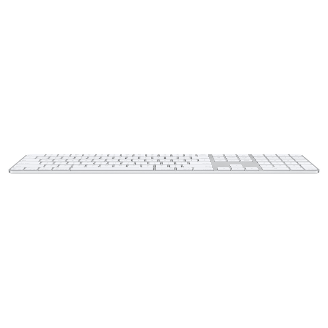 Apple Magic Keyboard with Touch ID and Numeric Keypad - White | MXK73B-A - Image 2
