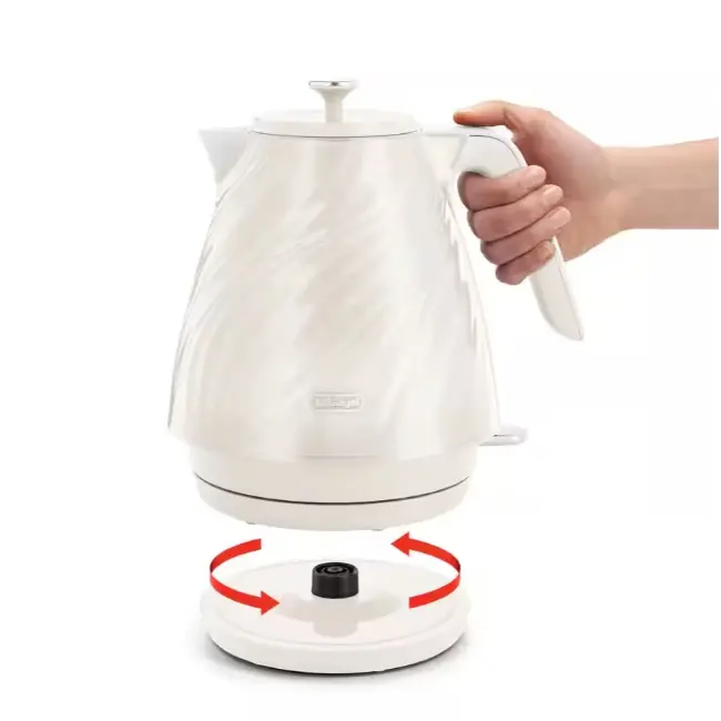 Delonghi Ballerina Seta Kettle | Silk Cream | KBDS3001.CR - Image 2