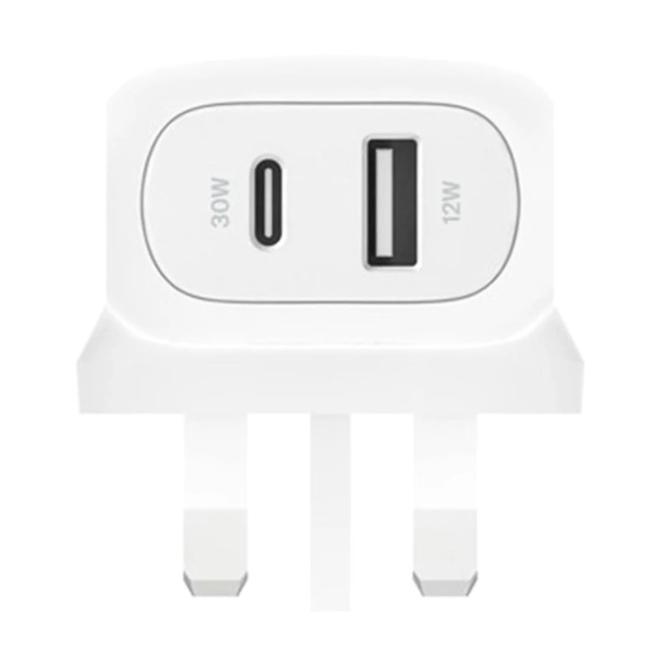 Belkin Boost Charge Dual Wall Charger 42W | WCB009MYWH - Image 2