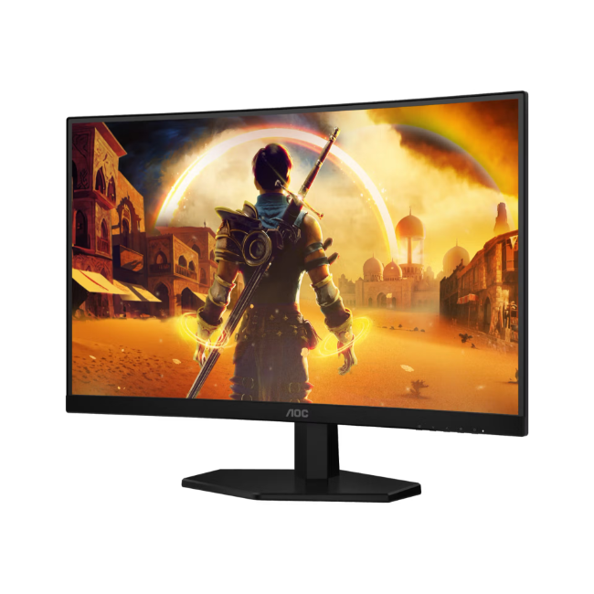 AOC 27" FHD Curved Monitor - Black | C27G42ZE - Image 4