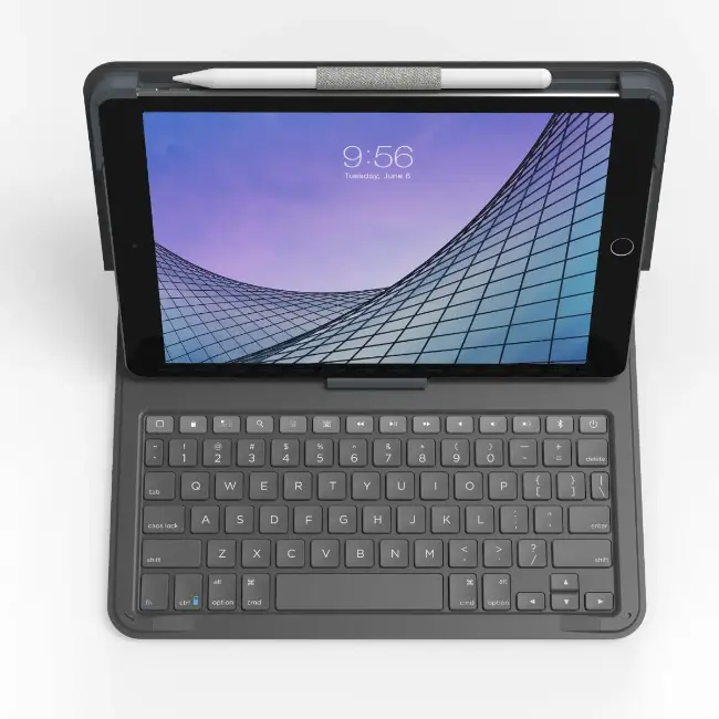 Zagg Folio 2 Keyboard Case for iPad 10.9" (10th Gen) | Charcoal | 103010822 - Image 2