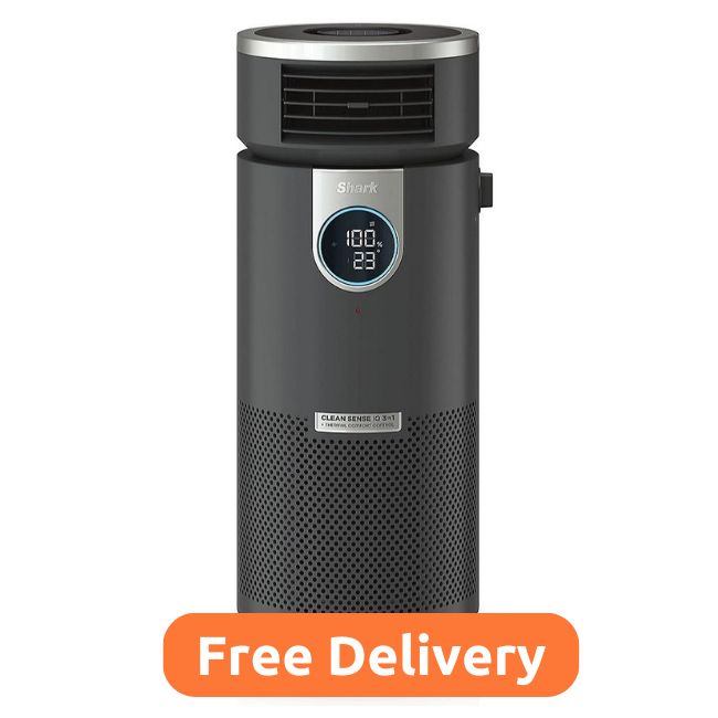 Shark HEPA 3-in-1 Hot & Cold Air Purifier - Black | HC450UK