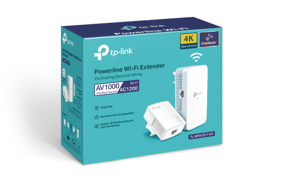 TP-Link AV1000 Powerline Kit Wi-Fi Extender | WPA7517KITV2 - Image 5 TP-Link AV1000 Powerline Kit Wi-Fi Extender | WPA7517KITV2 - Image 5