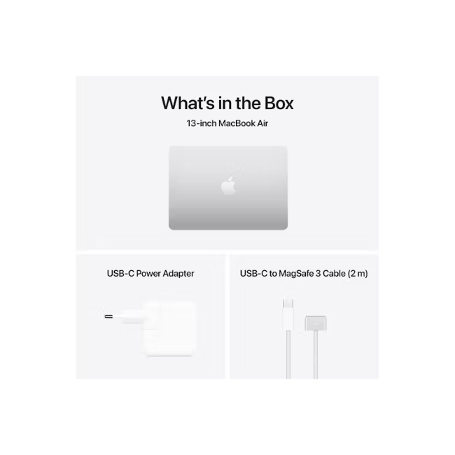 13" MacBook Air 16gb/256gb - Silver | MW0W3B-A - Image 9