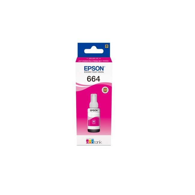 EPSON 664 ECOTANK CYAN INK BOTTLE (70ML) EPSON 664 ECOTANK CYAN INK BOTTLE (70ML)