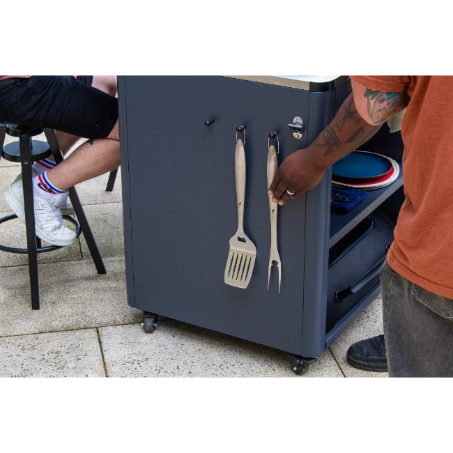 Sahara Arke 3 Burner Gas BBQ -  Grey | ARKEIR - Image 6