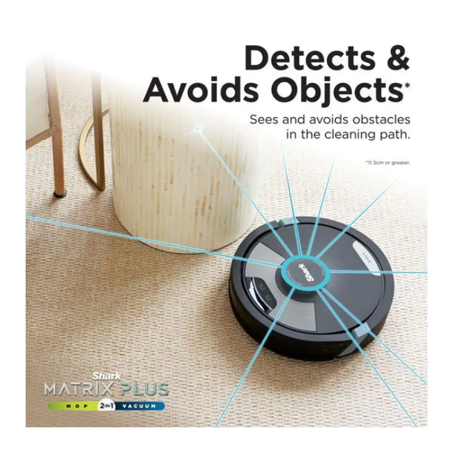 Shark Matrix+ 2in1 Robot Vacuum - Black | RV2620WDUK - Image 7
