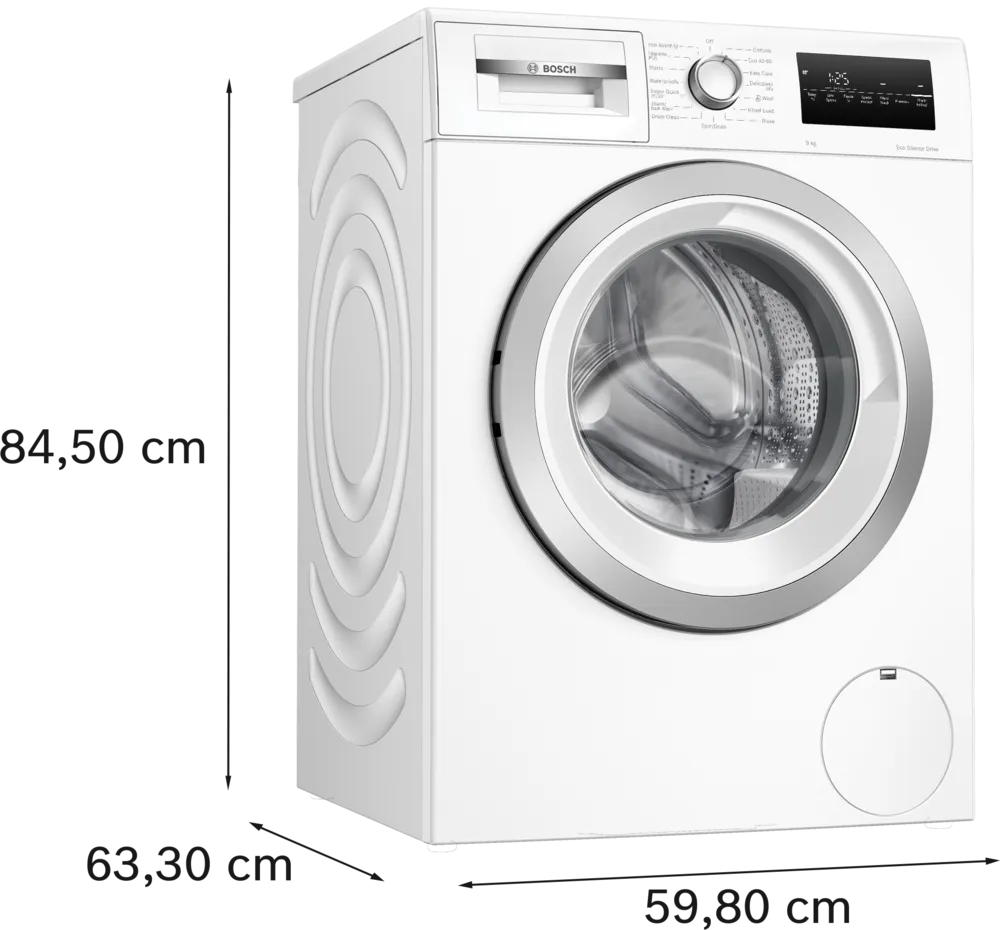 Bosch 9kg 1400 Rpm Washing Machine - White | WAN28259GB - Image 6
