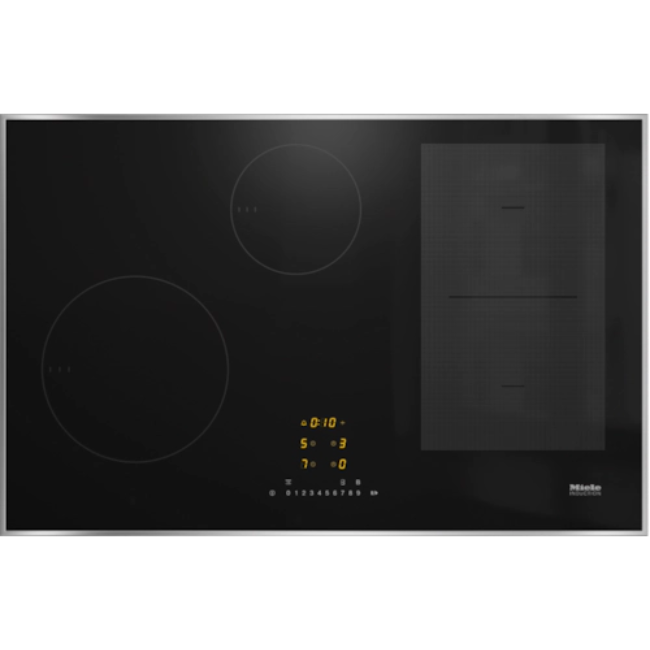 Miele Induction Hob With Onset Controls - Black | KM7474FR