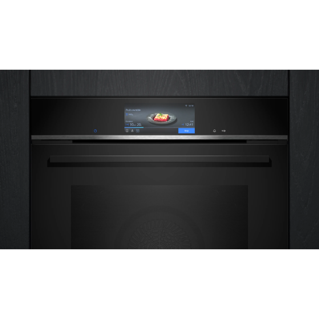 Siemens IQ700 Built-in Oven 60 x 60 cm - Black | HB778G3B1B - Image 2