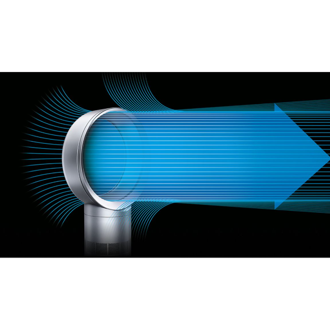 Dyson Cool™ CF1 Desk Fan - White/Silver | 586374-01 - Image 6