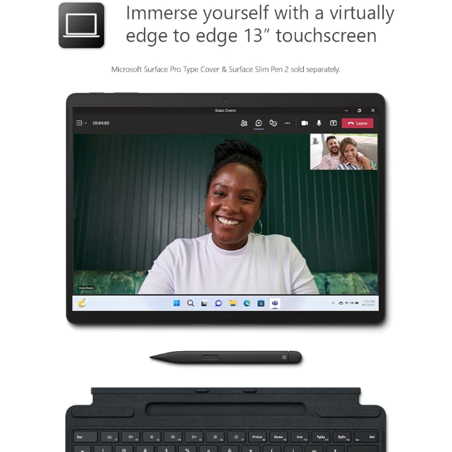 Microsoft Surface Pro9 Laptop I7|15gb|512gb SSD - Graphite | QIX-00020 - Image 3