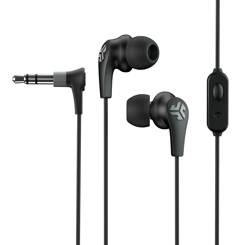 JLab JBuds Pro Signature Wired Earbuds - Black | IENEPRORBLK123 JLab JBuds Pro Signature Wired Earbuds - Black | IENEPRORBLK123
